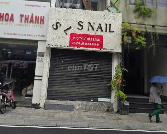 Cho Thuê mặt bằng kinh doanh trung tâm Q1
