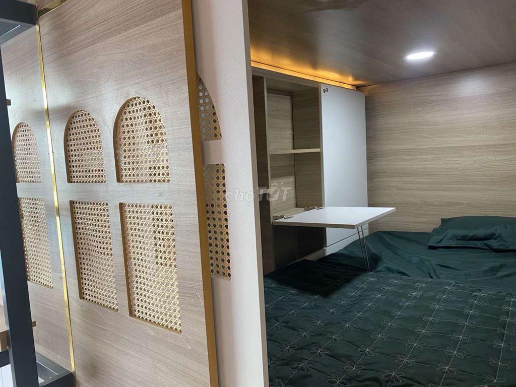Sleepbox cao cấp Q3, gần trung tâm TP, ga Metro