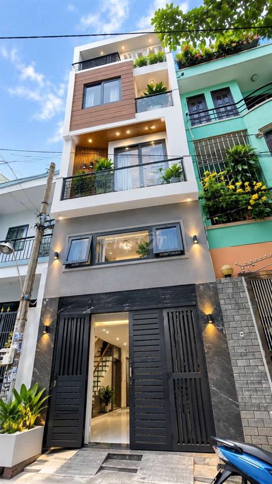 🏡  NHÀ HẺM 6M  – GẦN AEON TÂN PHÚ. DT 4X12,5M –5 TẦNG - GIÁ 7,7 TỶ