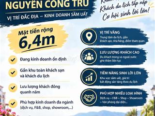 🏡 CHÍNH CHỦ BÁN NHÀ MẶT TIỀN NGUYỄN CÔNG TRỨ – QUỸ ĐẤT TRÊN 200M²