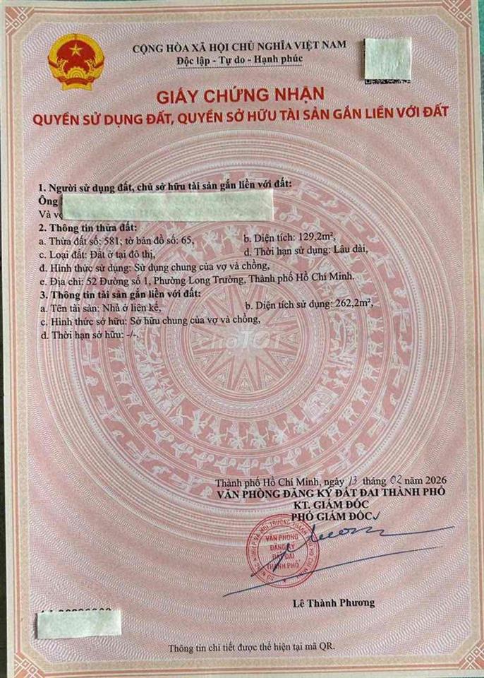 Chính chủ cần bán
