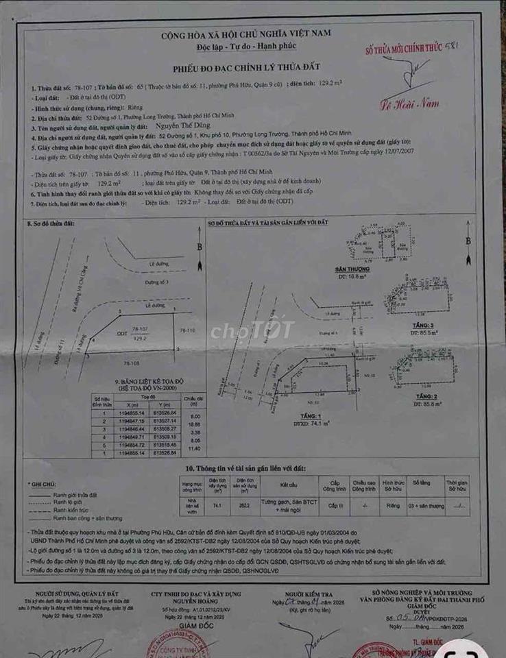 Chính chủ cần bán