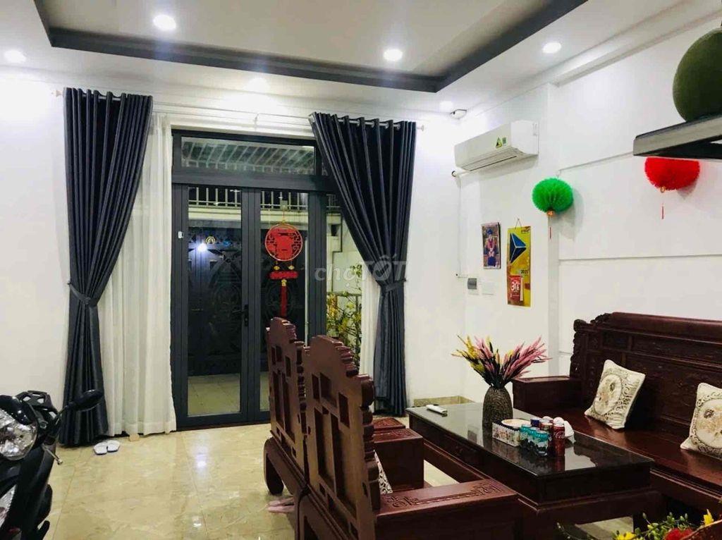 NHÀ ĐẸP 3 TẦNG - HẺM OTO THÔNG - KDC HIỆP THÀNH 1 - AN NINH DÂN TRÍ -