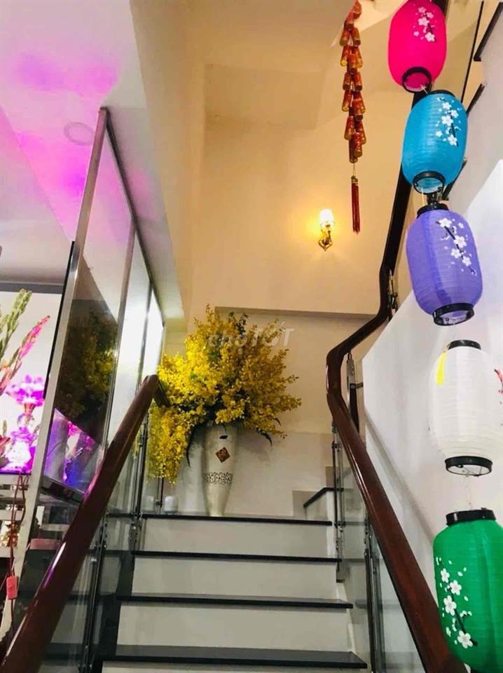NHÀ ĐẸP 3 TẦNG - HẺM OTO THÔNG - KDC HIỆP THÀNH 1 - AN NINH DÂN TRÍ -