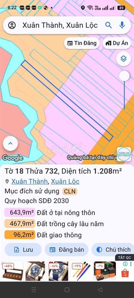 🔥 BÁN ĐẤT MẶT TIỀN TỈNH LỘ 766 – XUÂN THÀNH, XUÂN LỘC, ĐỒNG NAI 2,1TỈ