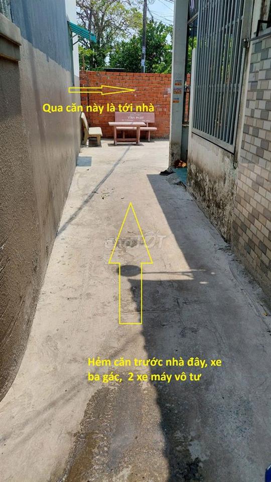 NHÀ VI BẰNG, 3x10m, 1 trệt 1 gác suốt, XUÂN THỚI THƯỢNG - HÓC MÔN