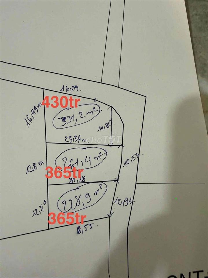 đất nền xây biệt thự. xã đức lập đắk mil. tỉnh lâm đồng
