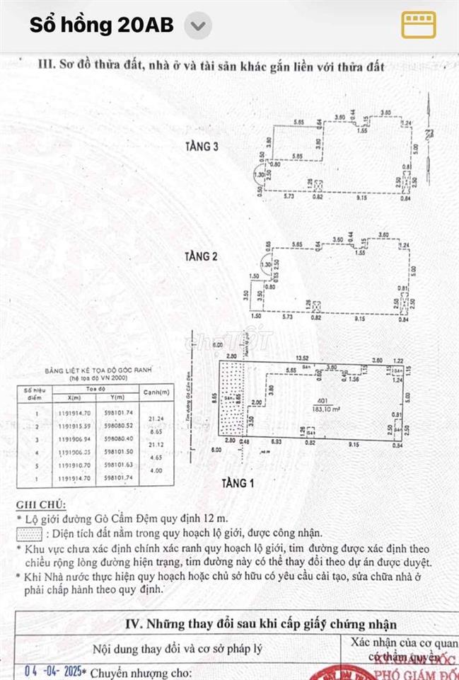 Biệt thự mặt tiền chính chủ