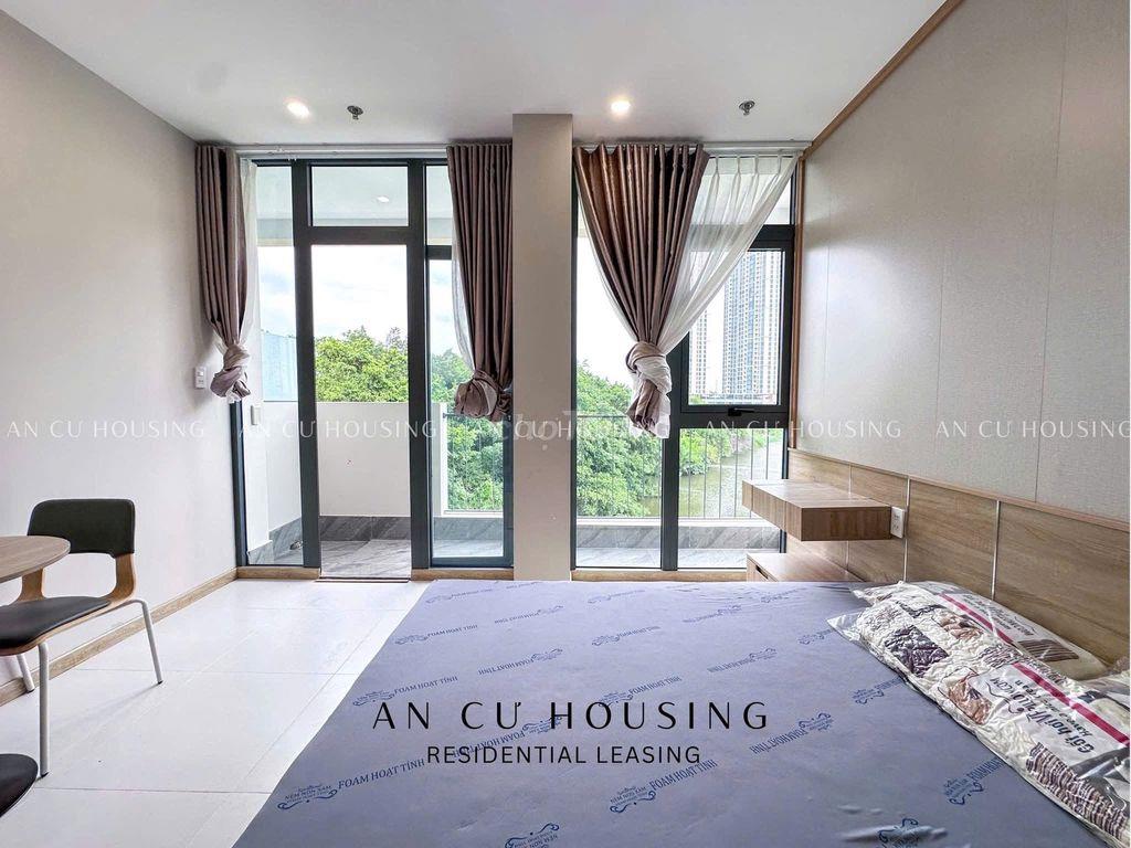 Cho thuê căn hộ/studio/1PN Q7_ new 100%_ ban công_ gần Rmit,TDTU,Lotte
