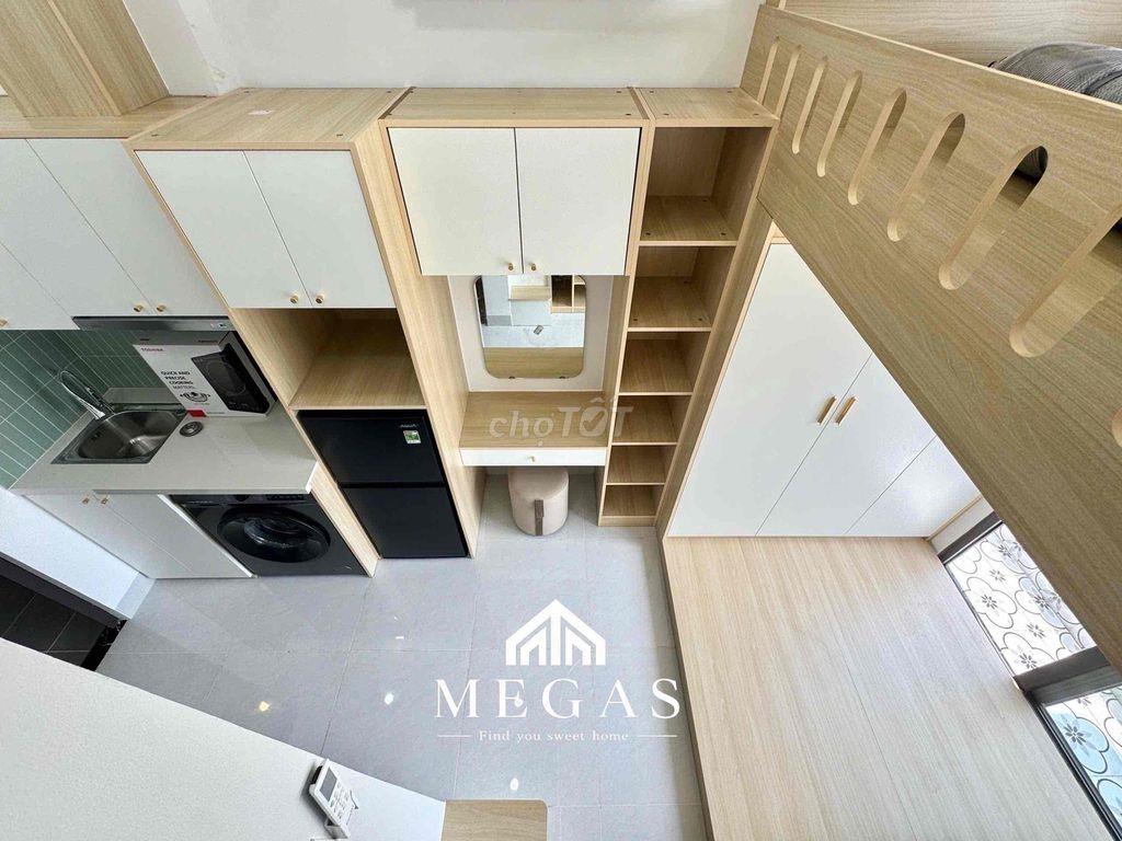 Căn hộ dịch vụ 25m2, ban công ngay chợ An Nhơn