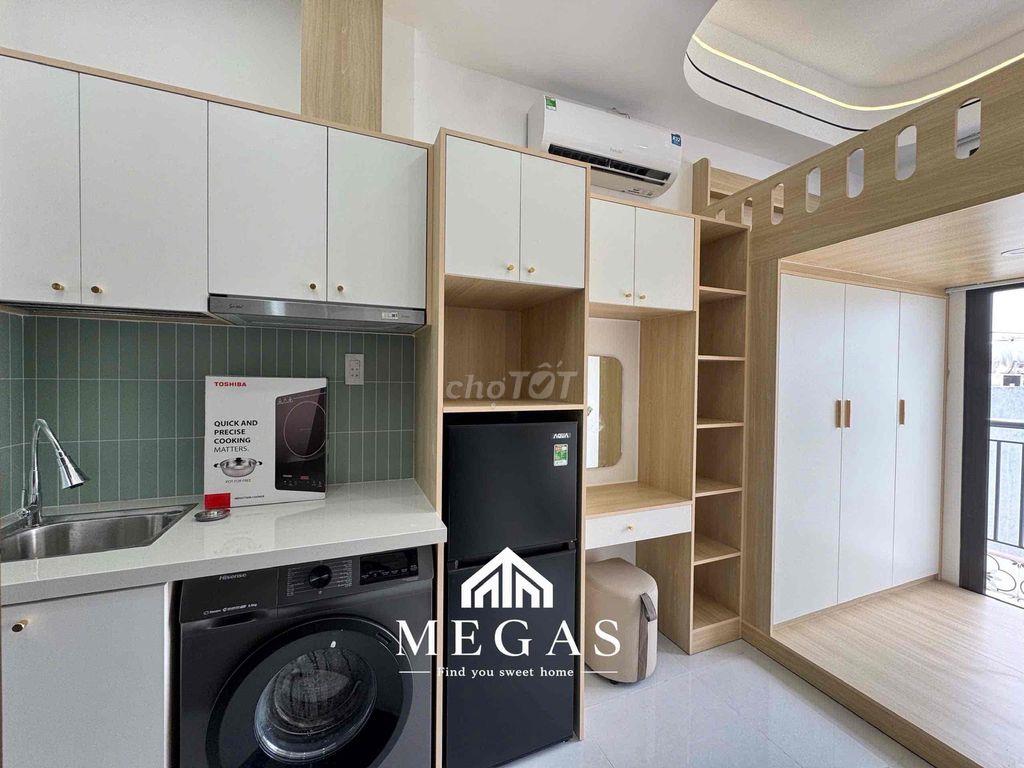 Căn hộ dịch vụ 25m2, ban công ngay chợ An Nhơn