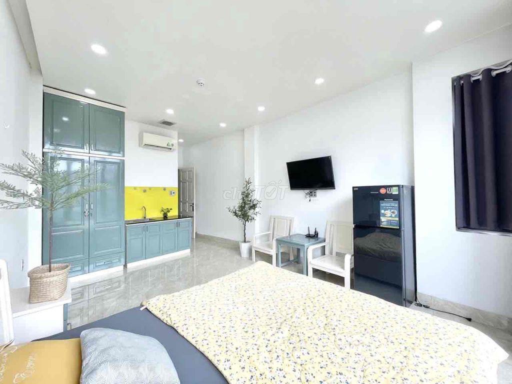Quận 2 Studio Bancol, Full nt, Gần Đảo Kim Cương