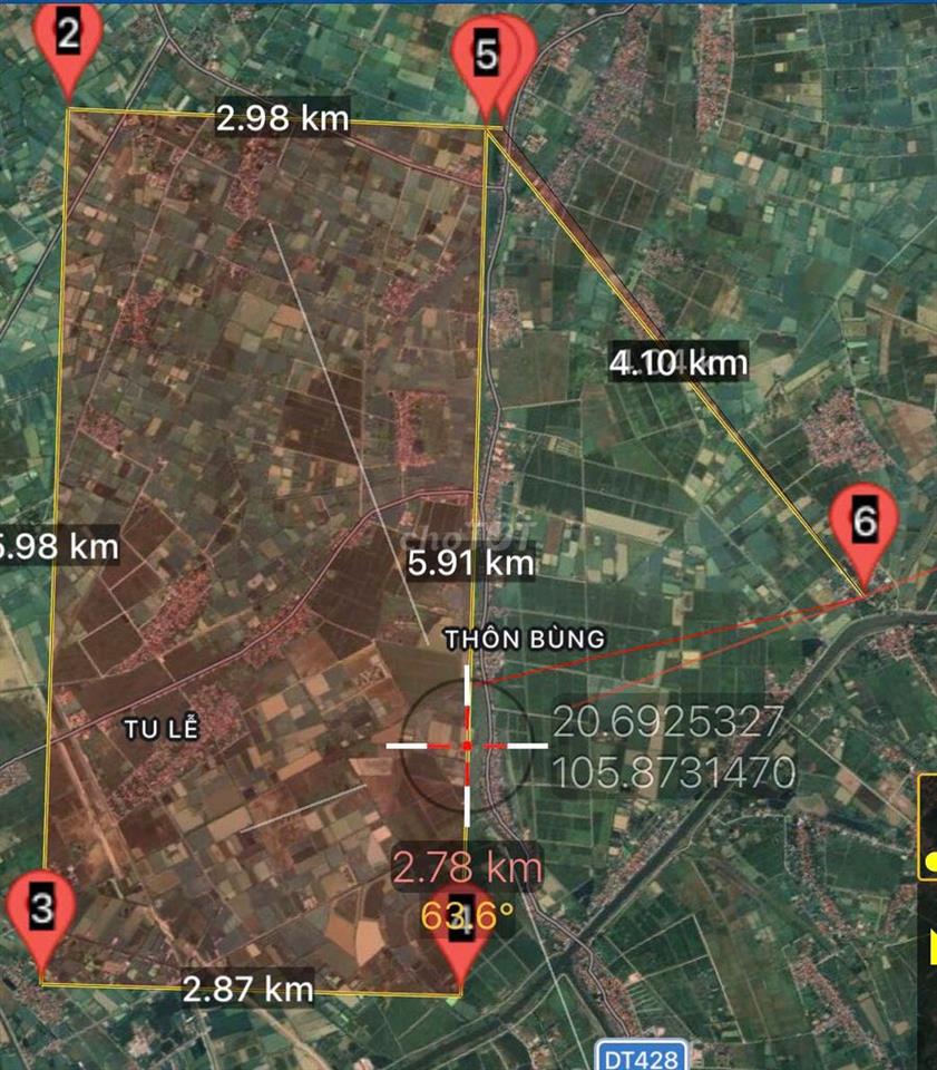 Chính chủ bán 540m² đất tại Mỹ Văn, Chuyên Mỹ, Phú Xuyên, Hà Nội