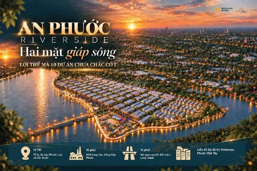 Mở bán dự án đất nền An Phước Riverside đã có sổ
