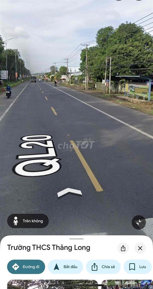 Bán Lô 10x24 310 triệu TL, SÁT Trường THCS Thăng Long, Xã Quang Trung.