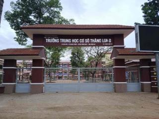 Bán Lô 10x24 310 triệu TL, SÁT Trường THCS Thăng Long, Xã Quang Trung.