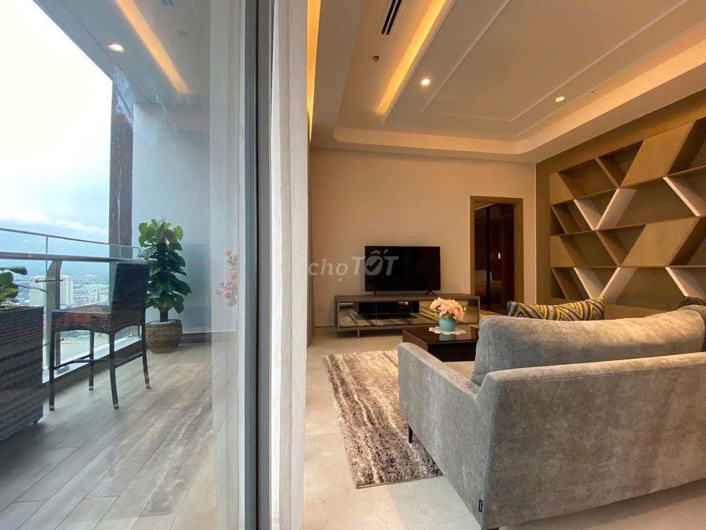 Penthouse Satra 205m2, 4PN, 3WC Nội Thất Cao Cấp Giá thuê 48,5tr/th.