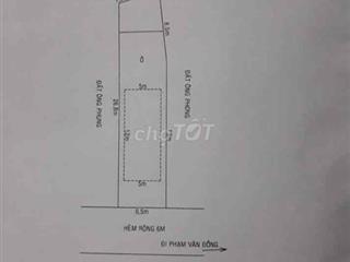 BÁN NHÀ CHÍNH CHỦ HẺM PHẠM VĂN ĐỒNG