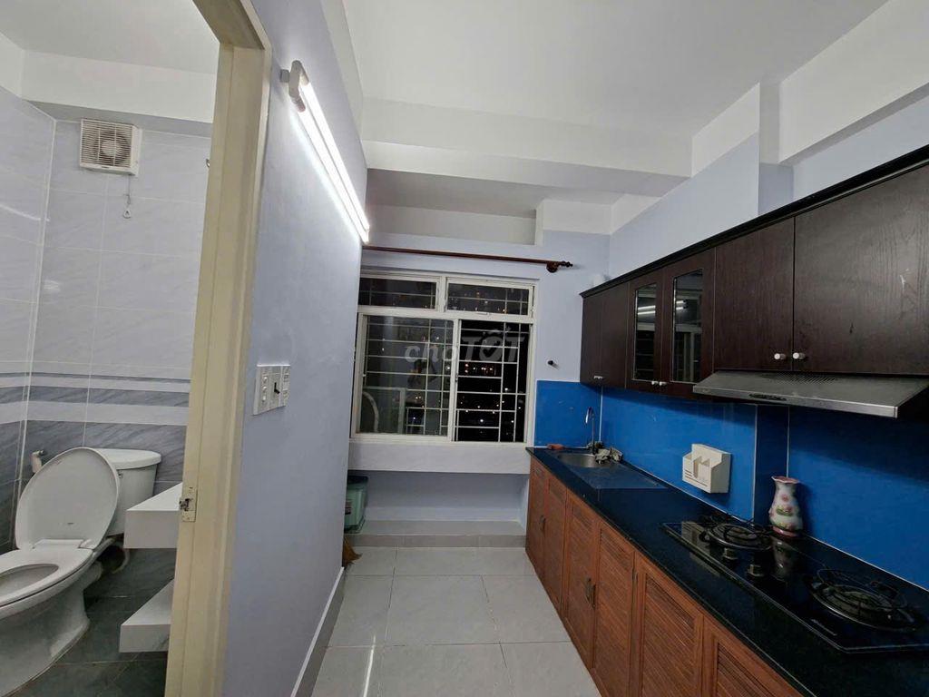 Chính chủ cho thuê căn góc 1 PN, đủ nội thất. Nhà sáng, thoáng mát.