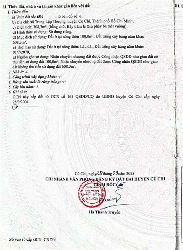 BÁN ĐẤT MẶT TIỀN LỚN