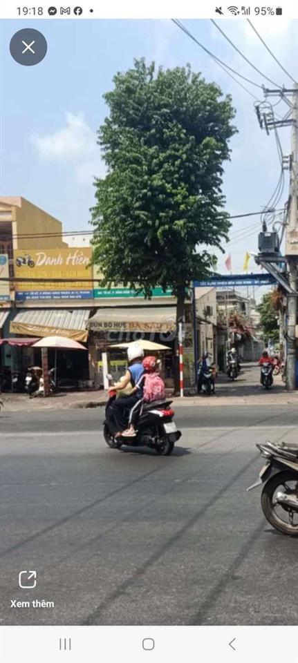 Bán nhà góc 2 mặt tiền đườngTô ký và Đông hưng Thuận 15
