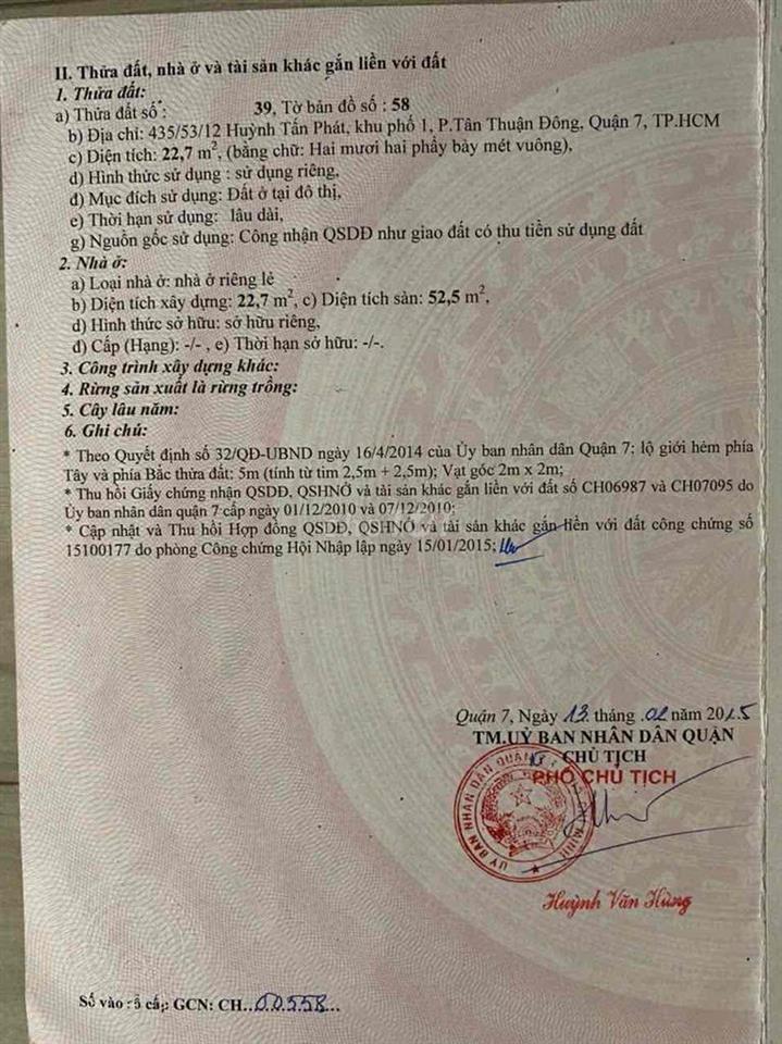 Hàng Hiếm có sổ Hồng, Hoàn công.