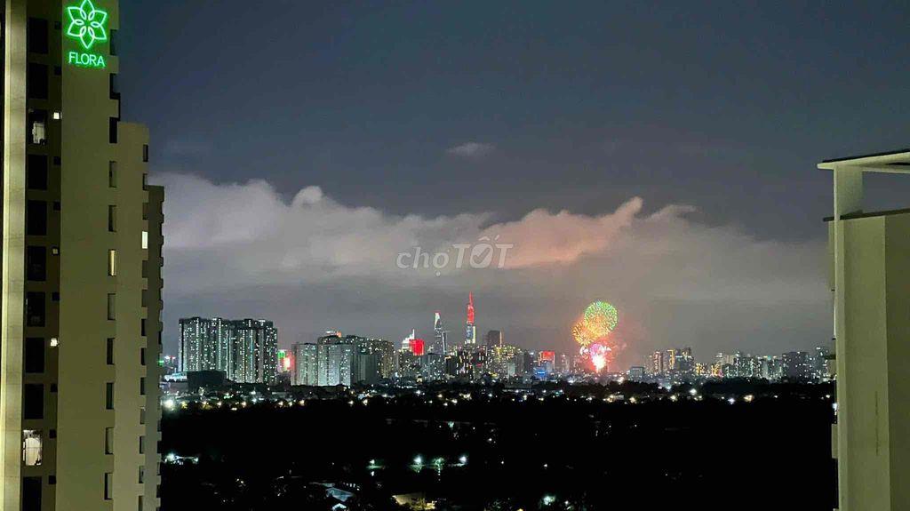 Cho thuê Panorama - Mizuki Park, 2PN 60m2, gần full NT. Giá 12 triệu