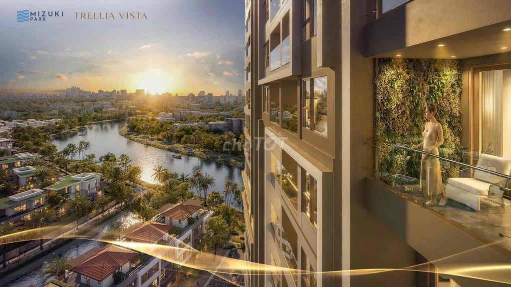 Căn hộ 2PN Trellia Cove - Mizuki Park, trực tiếp từ CĐT. Giá từ 4,2 tỷ