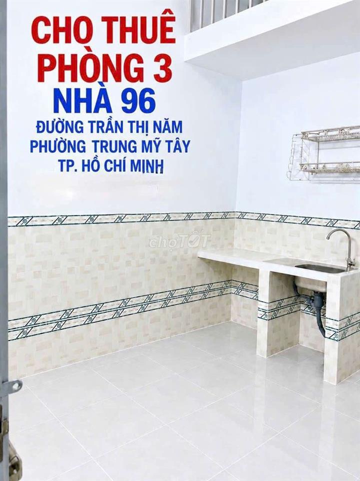 Phòng trọ Tân Chánh Hiệp 4x5m đúc lững