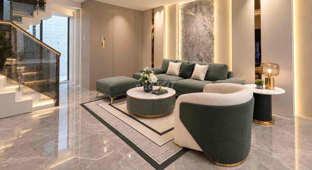 NHÀ MỚI, DT SỬ DỤNG 148m2, FULL NỘI THẤT