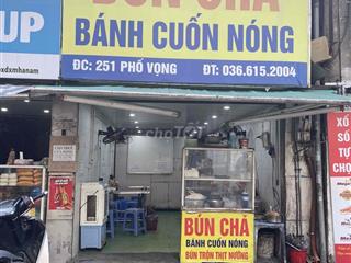 MẶT BẰNG KINH DOANH PHỐ VỌNG