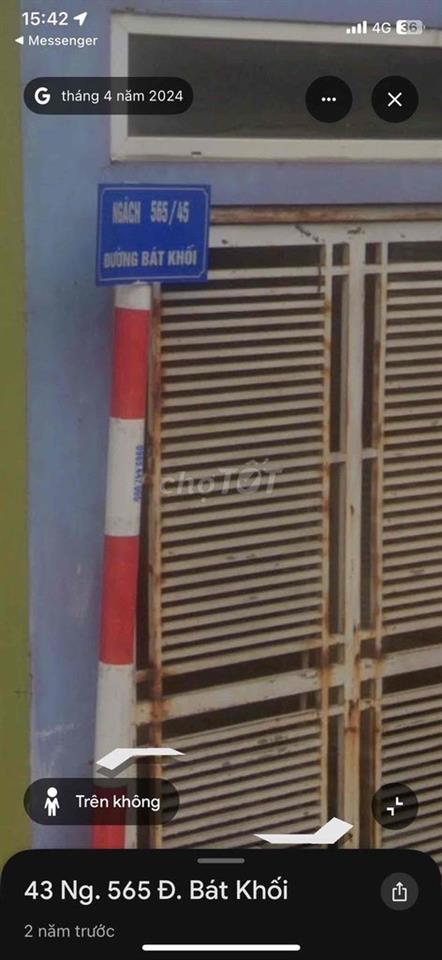 188m2 2 sổ đỏ liền kề sau lưng trường mầm non cự khối