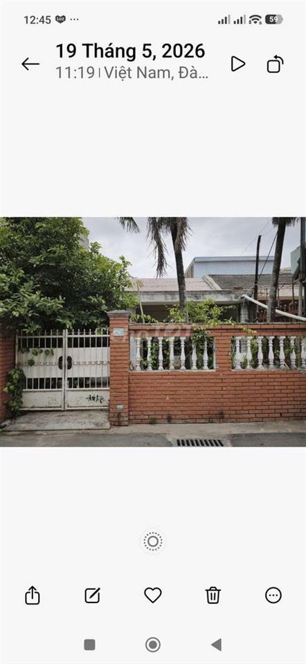 Chính chủ bán đất tặng nhà cấp 4 