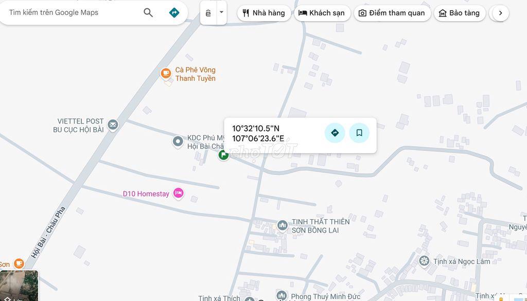 BÁN ĐẤT 136,2 M² TẠI THÔN PHƯỚC THÀNH, KHU VỰC TÂN HÒA