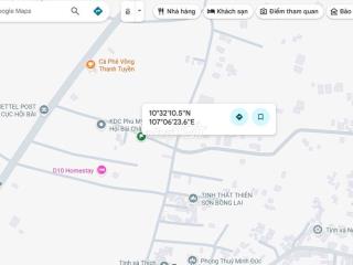 BÁN ĐẤT 136,2 M² TẠI THÔN PHƯỚC THÀNH, KHU VỰC TÂN HÒA