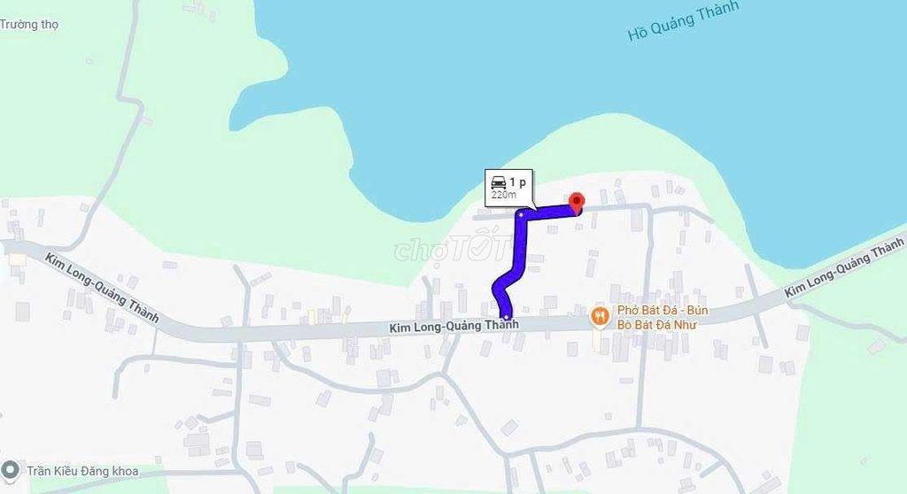 Đất Quang hồ Quảng Thành, Kim Long, Bà Rịa, Vũng Tàu