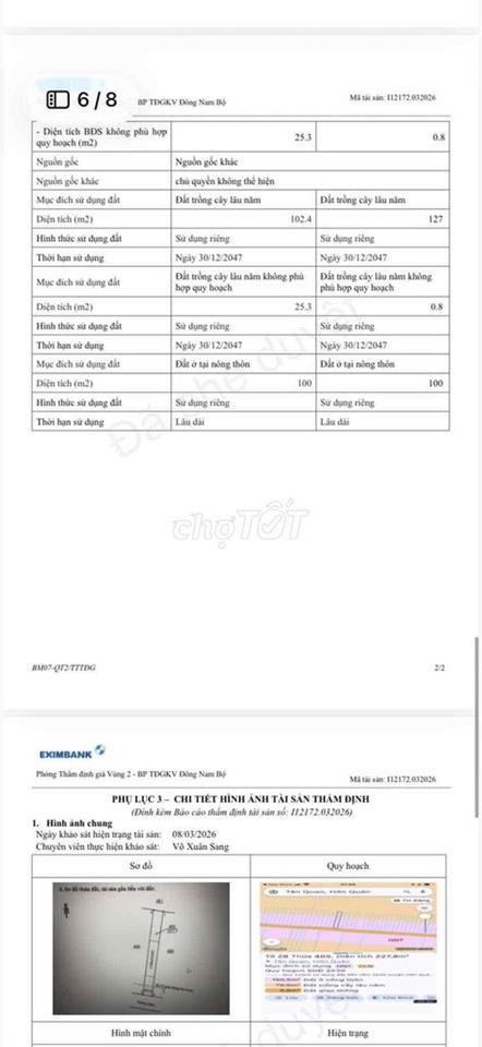 Chính chủ bán đất Tân Quan, Đồng Nai – 227,7m² – có 100m² đất ở
