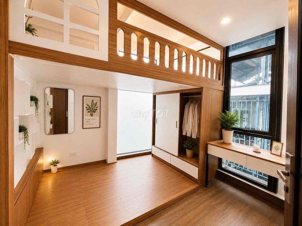 Phòng mới full nội thất gần Cao đẳng FPT đường Phú Diễn