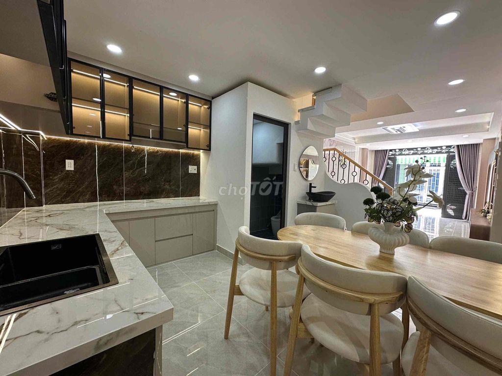 🏡 NHÀ MỚI 4 TẦNG – Ô TÔ NGỦ TRONG NHÀ – TRUNG TÂM GÒ VẤP