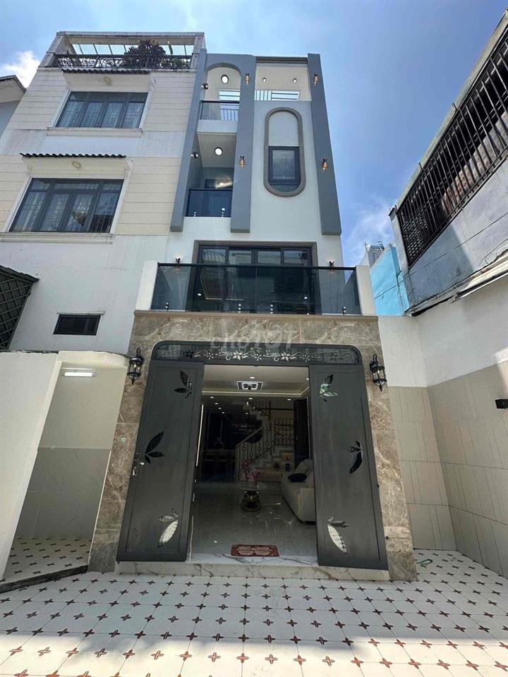 🏡 NHÀ MỚI 4 TẦNG – Ô TÔ NGỦ TRONG NHÀ – TRUNG TÂM GÒ VẤP