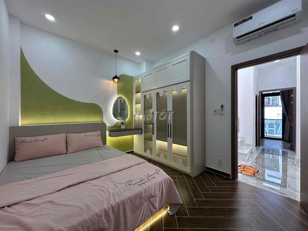 🏡 NHÀ MỚI 4 TẦNG – Ô TÔ NGỦ TRONG NHÀ – TRUNG TÂM GÒ VẤP