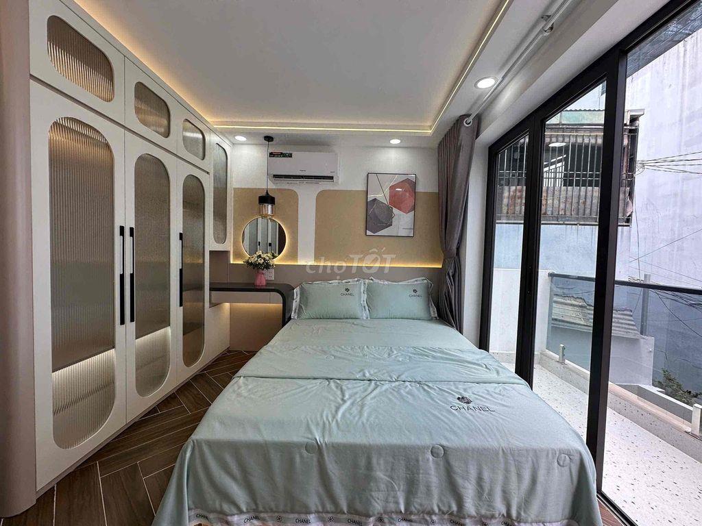 🏡 NHÀ MỚI 4 TẦNG – Ô TÔ NGỦ TRONG NHÀ – TRUNG TÂM GÒ VẤP