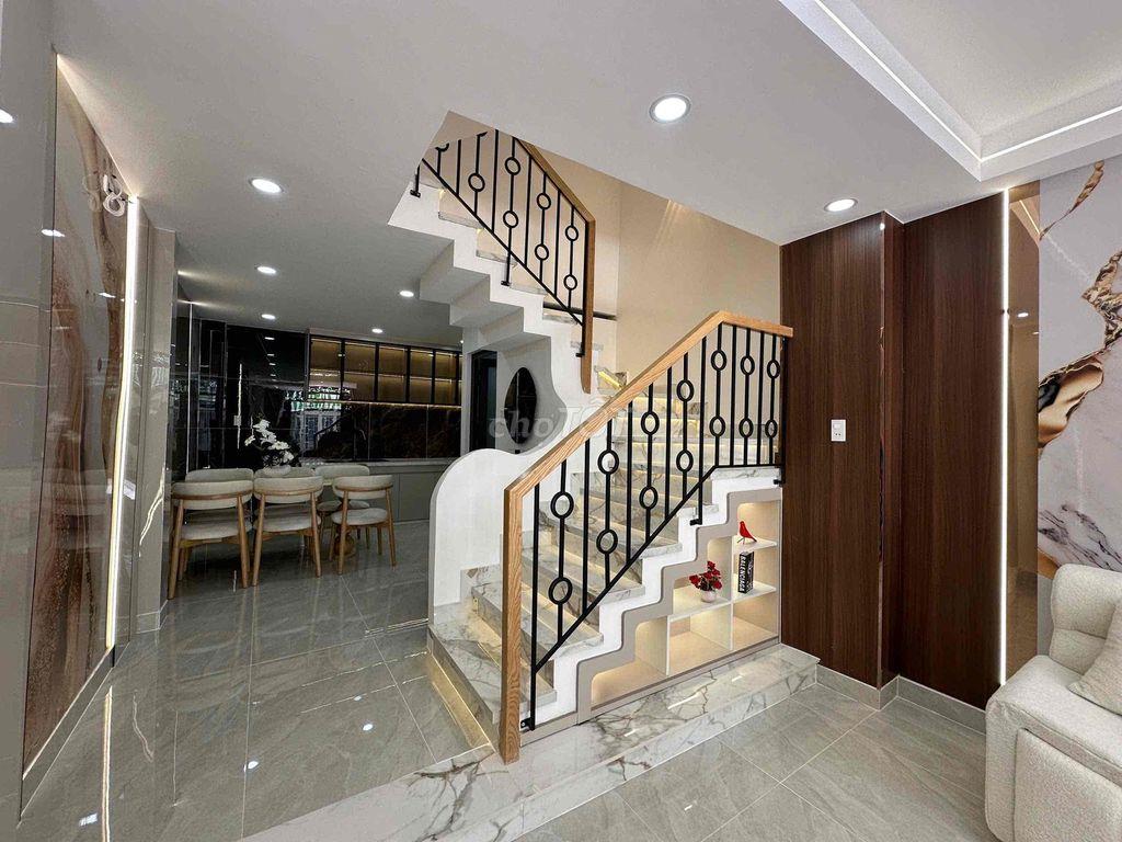 🏡 NHÀ MỚI 4 TẦNG – Ô TÔ NGỦ TRONG NHÀ – TRUNG TÂM GÒ VẤP