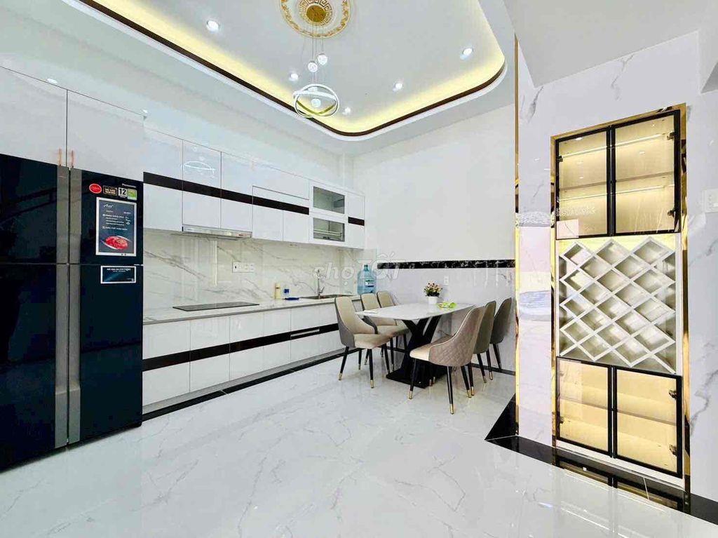 🔥NHÀ 4 TẦNG – NGANG 5M NỞ HẬU 6.3M – KHU PHÂN LÔ LÊ LỢI, GÒ VẤP