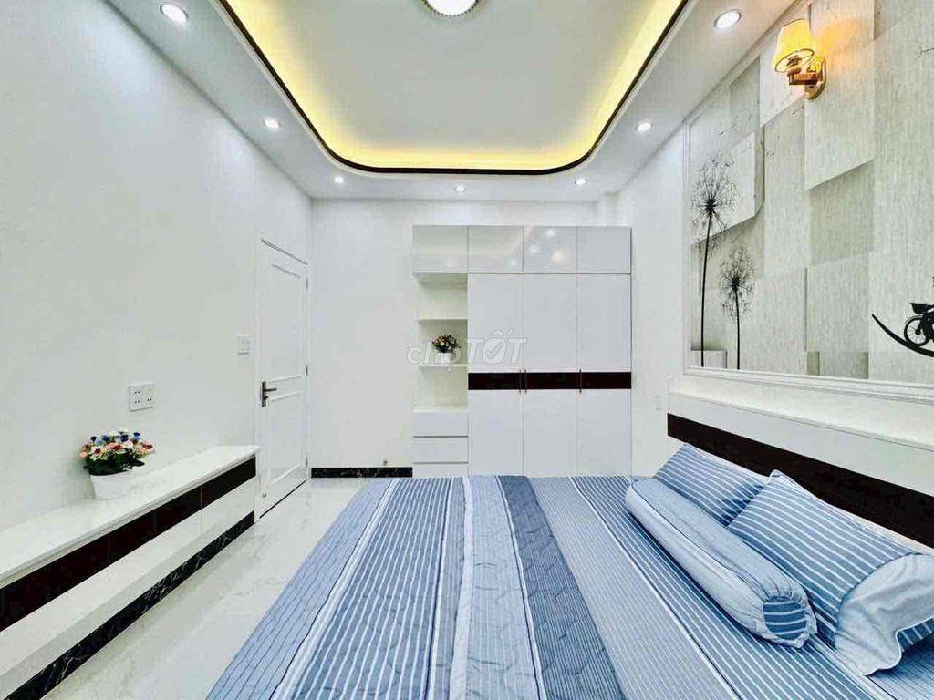 🔥NHÀ 4 TẦNG – NGANG 5M NỞ HẬU 6.3M – KHU PHÂN LÔ LÊ LỢI, GÒ VẤP