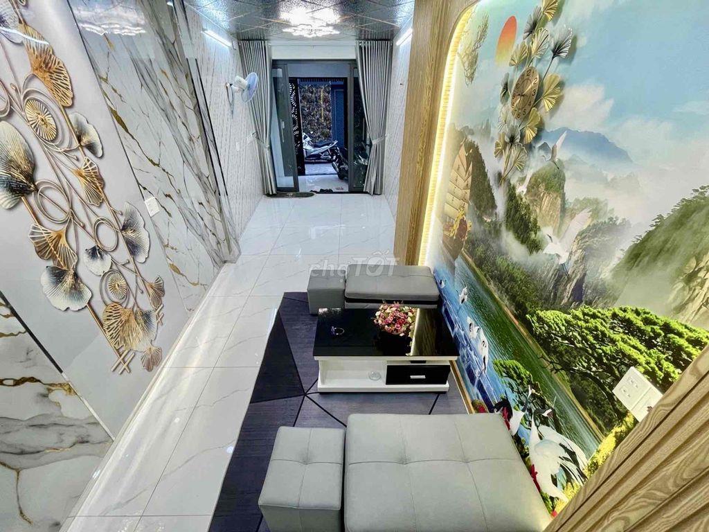 🏡 4 TẦNG - 87M² - CÓ THANG MÁY - HXH - GẦN LOTTEMART GÒ VẤP