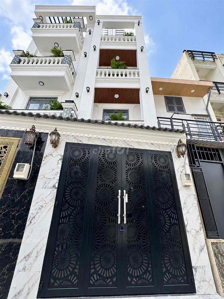 🏡 4 TẦNG - 87M² - CÓ THANG MÁY - HXH - GẦN LOTTEMART GÒ VẤP