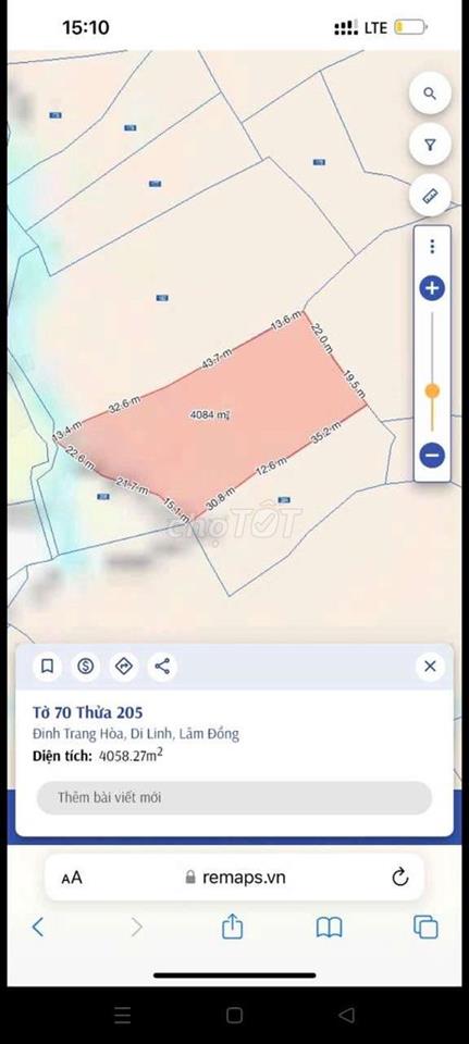 Đất Mặt Tiền 2 SỔ 10000M2