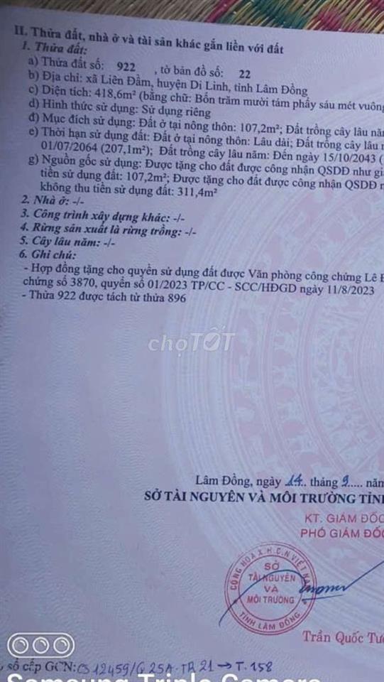 Nhà Mặt tiền Quốc lộ 20