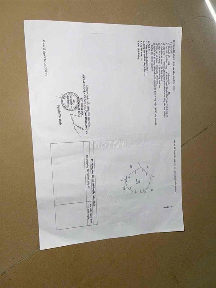 Bán đất Quốc Lộ 1A